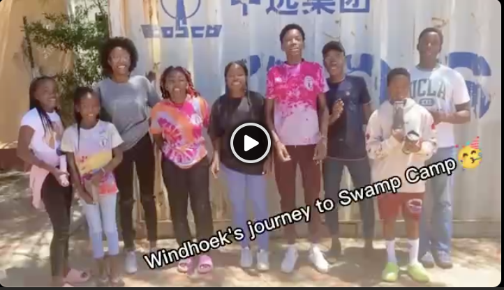 Namibia Campers Thank You.MP4